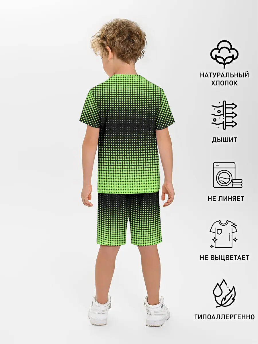 Детская пижама с шортами / Симметрия