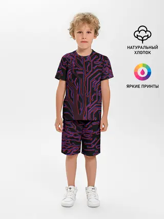 Детская пижама с шортами / Cyberpunk 2077