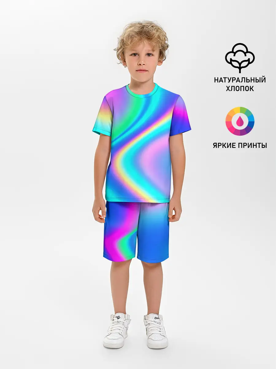 Детская пижама с шортами / ГРАДИЕНТ