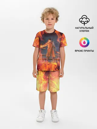 Детская пижама с шортами / Warrior | Sekiro shadows die twice