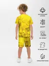 Детская пижама с шортами / YELLOW ABSTRACT