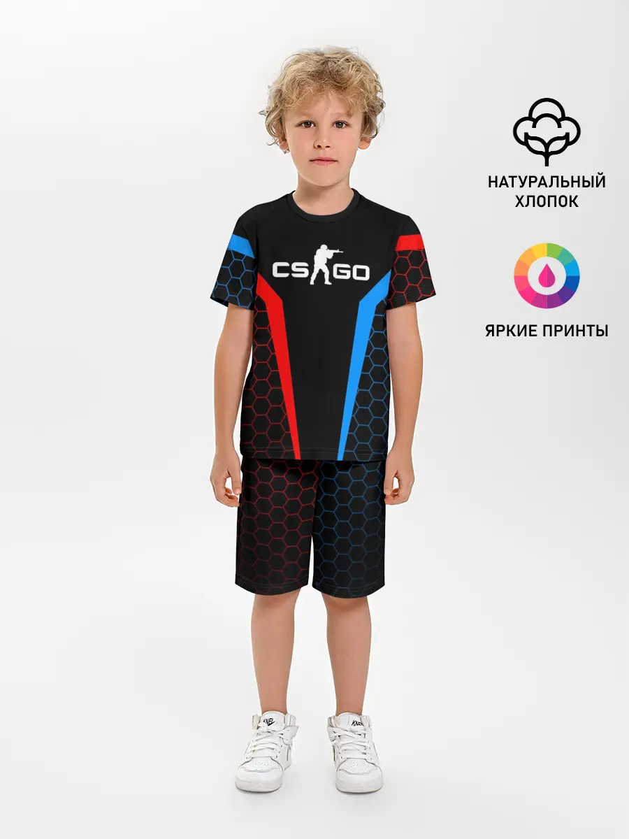 Детская пижама с шортами / CS GO