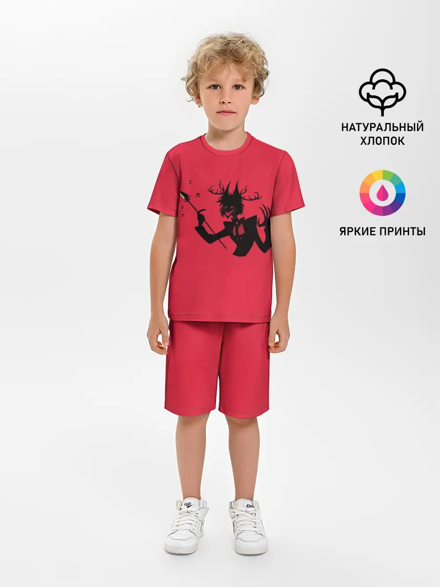 Детская пижама с шортами / Аластор