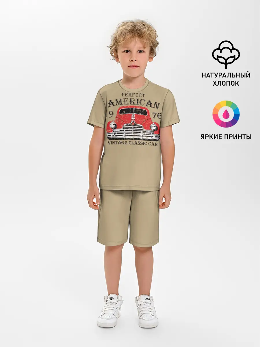 Детская пижама с шортами / AMERICAN CAR
