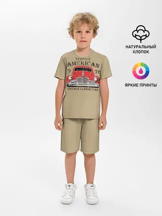 Детская пижама с шортами / AMERICAN CAR