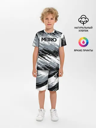 Детская пижама с шортами / METRO