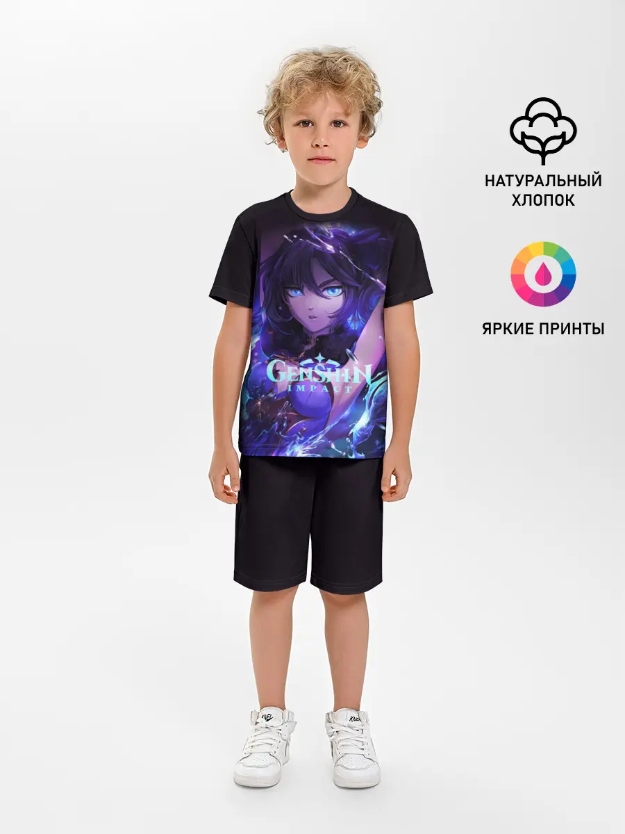 Детская пижама с шортами / GENSHIN IMPACT / MONA / МОНА