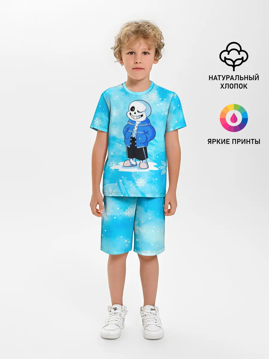 Детская пижама с шортами / UNDERTALE