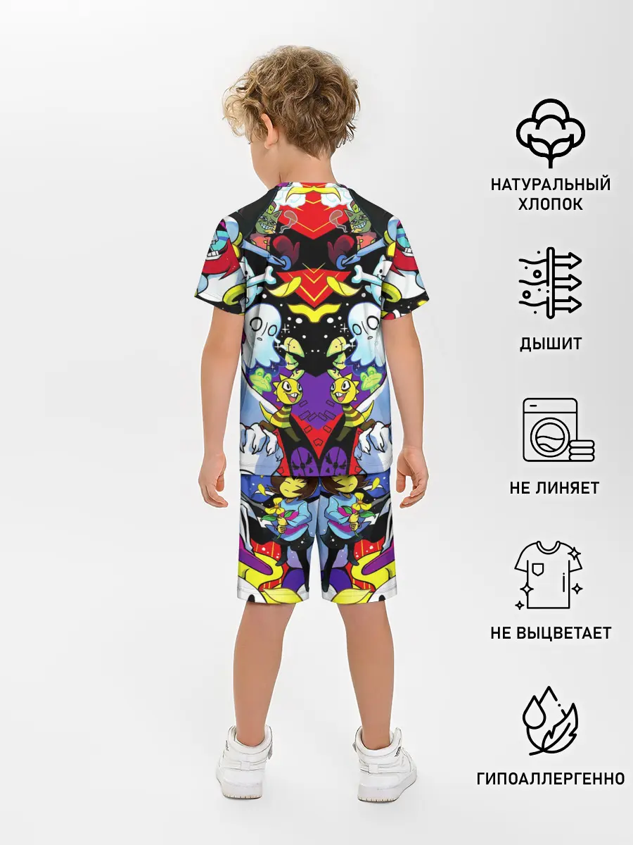 Детская пижама с шортами / UNDERTALE