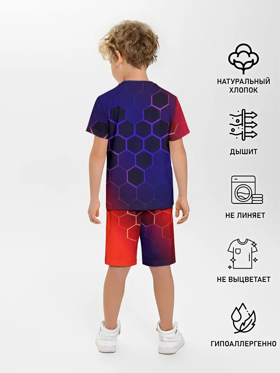 Детская пижама с шортами / PUBG / ПАБГ