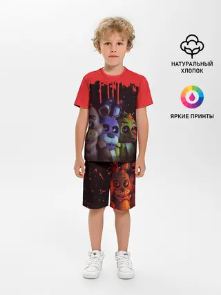 Детская пижама с шортами / Five Nights At Freddys