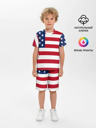 Детская пижама с шортами / USA
