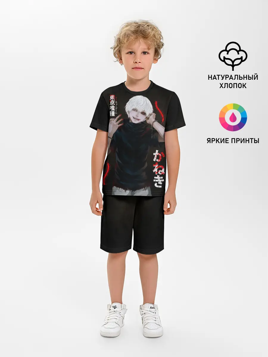 Детская пижама с шортами / Токийский Гуль