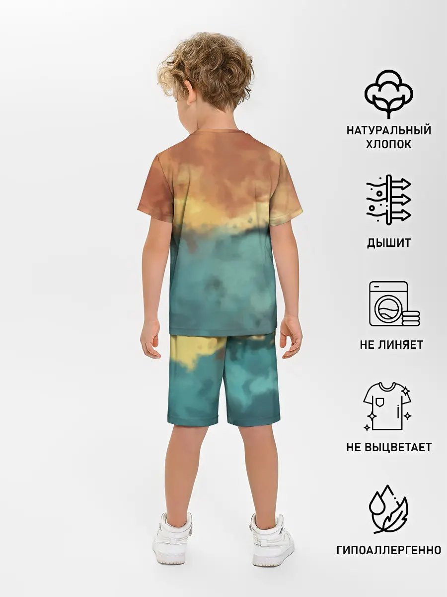 Детская пижама с шортами / The Flash, Superman V Darkseid