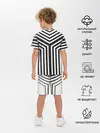 Детская пижама с шортами / Кибер Зебра