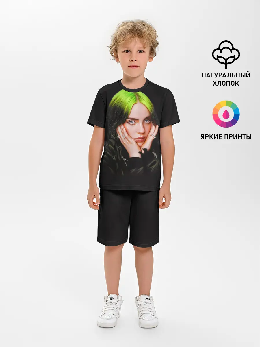 Детская пижама с шортами / BILLIE EILISH