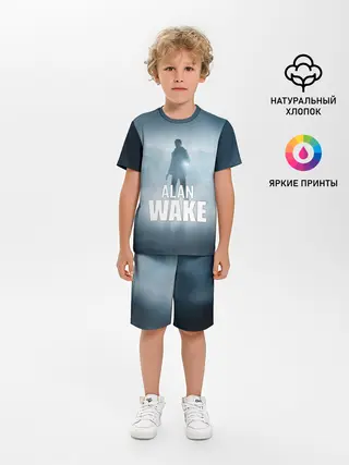 Детская пижама с шортами / Alan Wake Video Game Art