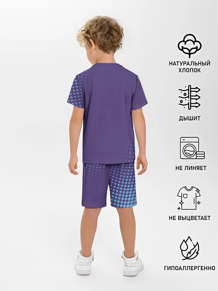 Детская пижама с шортами / Saitama crunch One Punch-Man