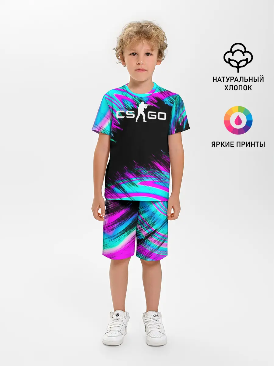 Детская пижама с шортами / CS GO