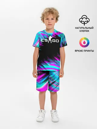 Детская пижама с шортами / CS GO