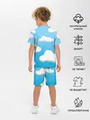 Детская пижама с шортами / Небо
