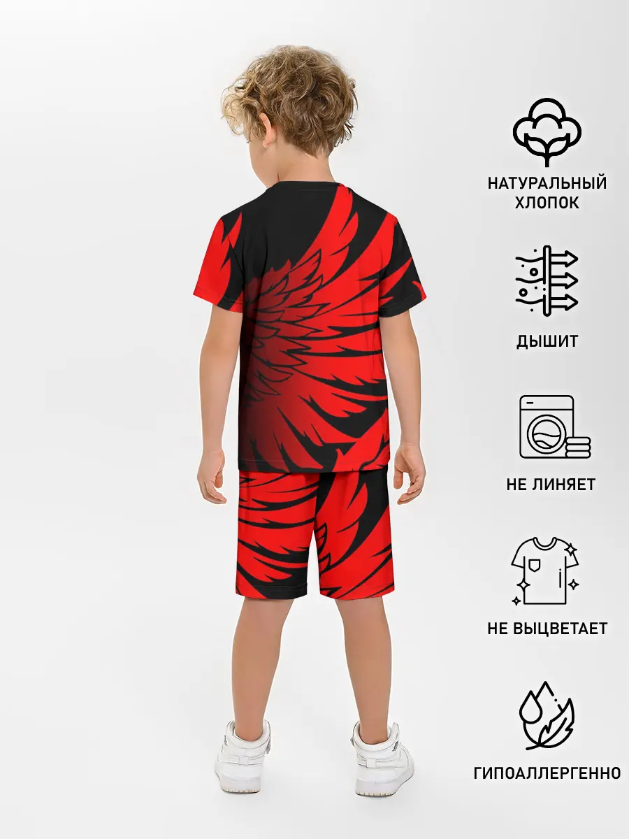 Детская пижама с шортами / YAMAHA / ЯМАХА / МОТОСПОРТ