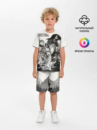 Детская пижама с шортами / Days Gone