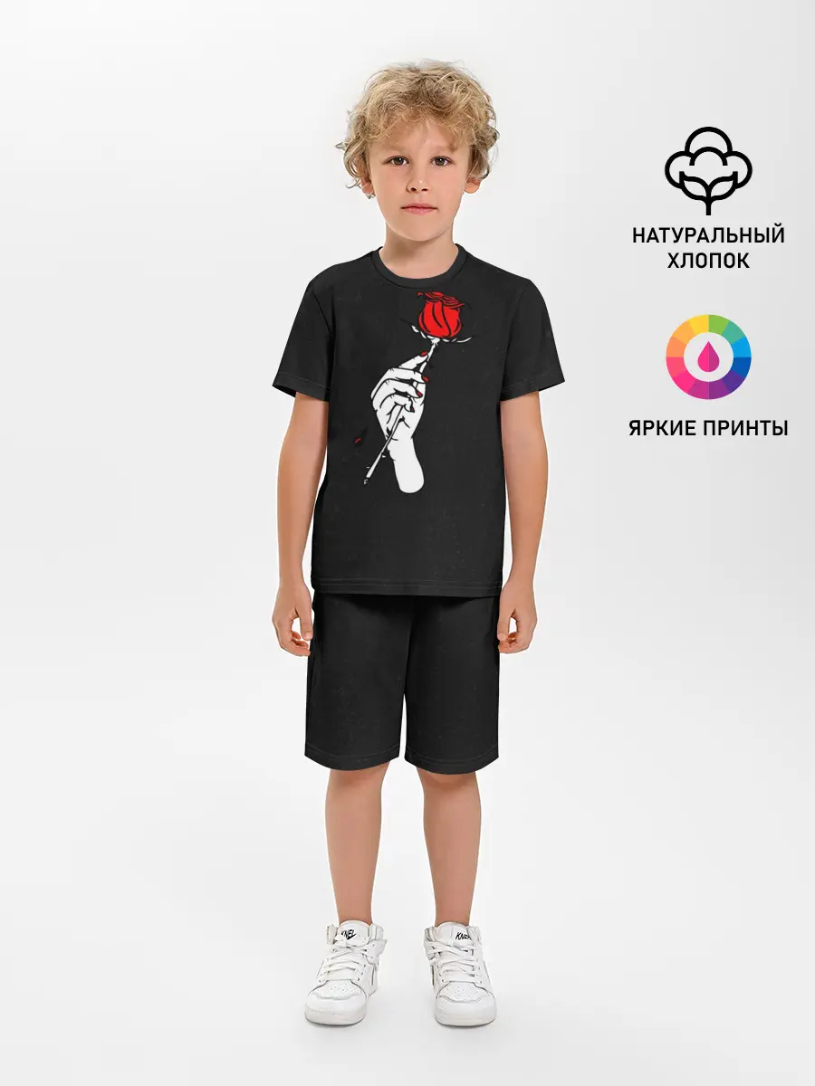 Детская пижама с шортами / Lil Peep