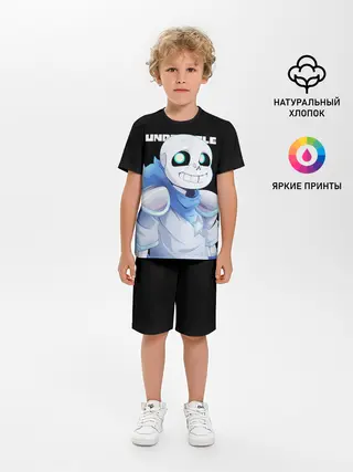 Детская пижама с шортами / UNDERTALE