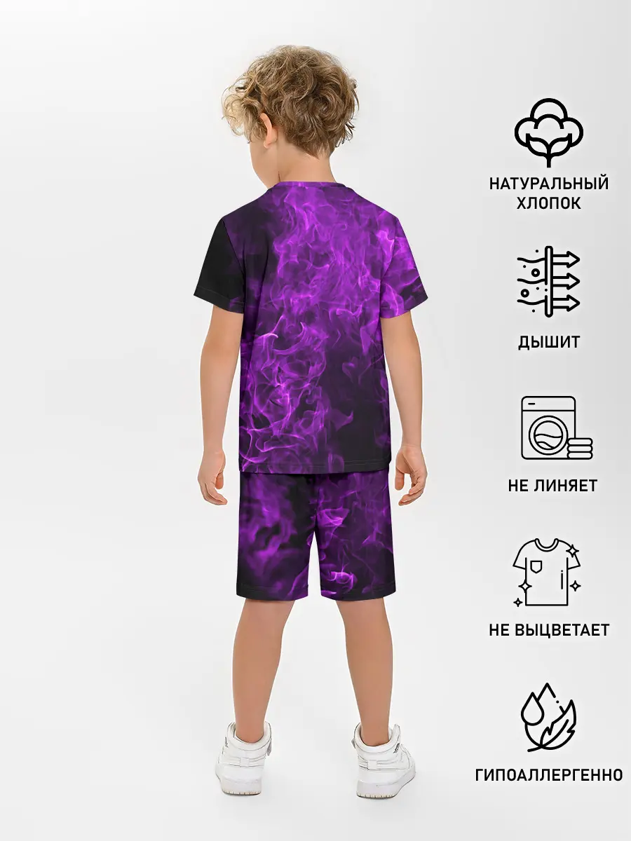 Детская пижама с шортами / Violet Fire