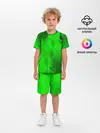 Детская пижама с шортами / GREEN