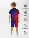 Детская пижама с шортами / НЕОНОВАЯ ГЕОМЕТРИЯ