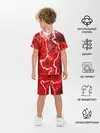 Детская пижама с шортами / БРЫЗГИ КРАСОК