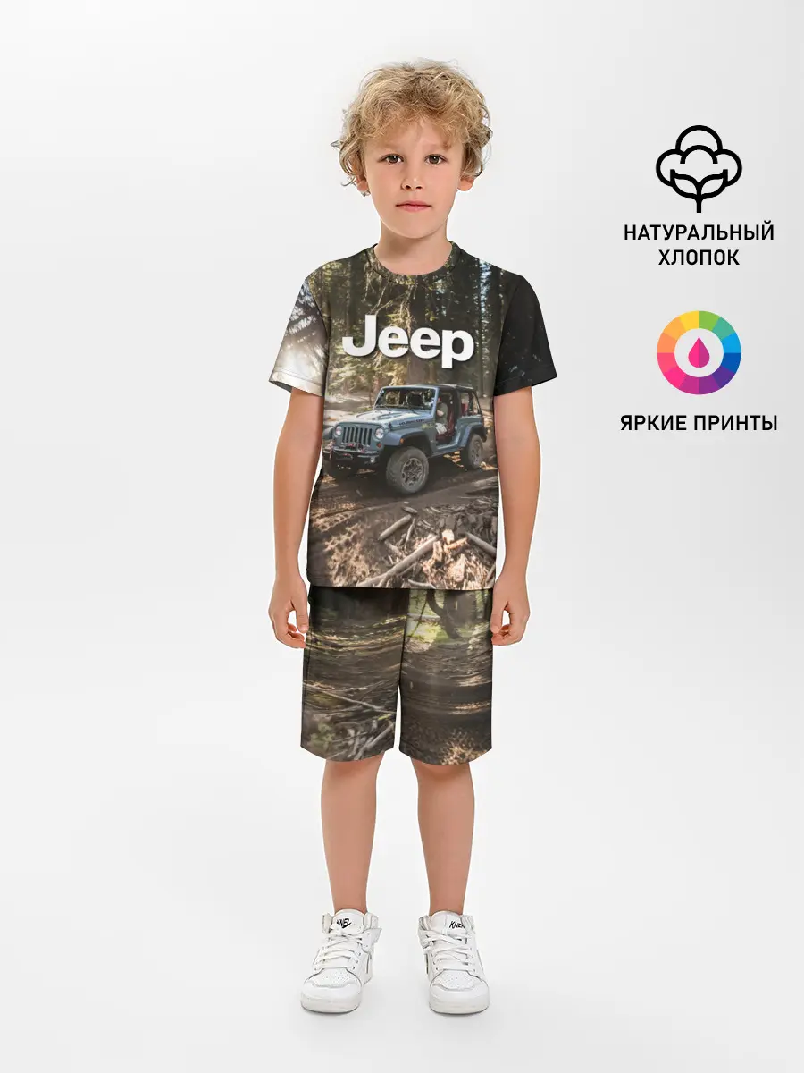 Детская пижама с шортами / Jeep