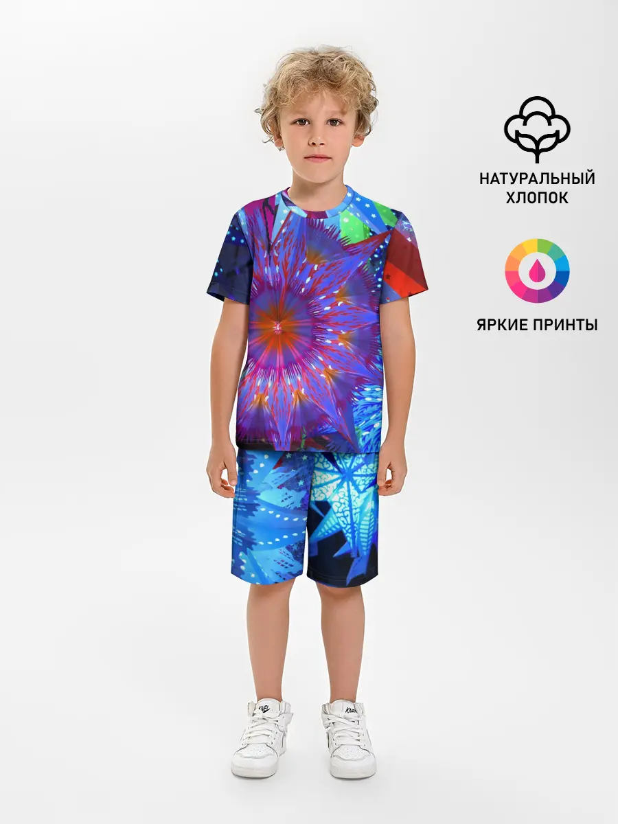 Детская пижама с шортами / Иллюзия