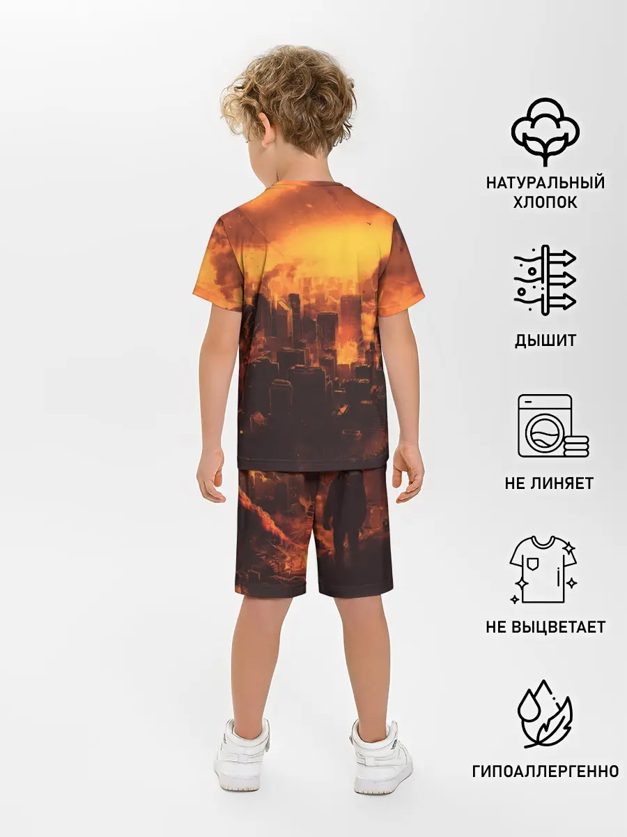 Детская пижама с шортами / S.T.A.L.K.E.R Игорь