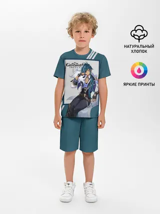 Детская пижама с шортами / Кэйа - Genshin Impact