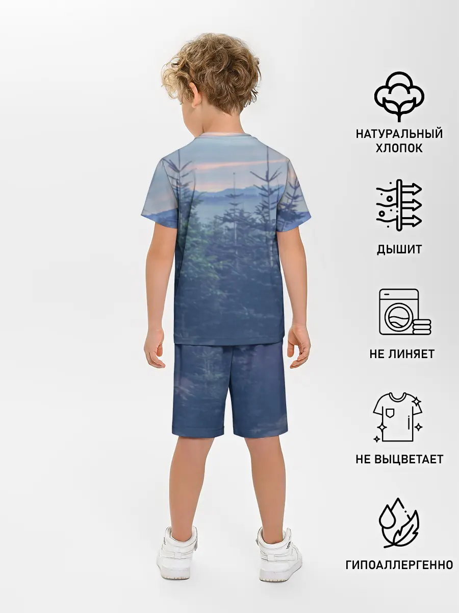 Детская пижама с шортами / Незуко