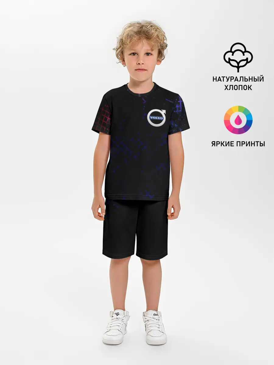 Детская пижама с шортами / Вольво