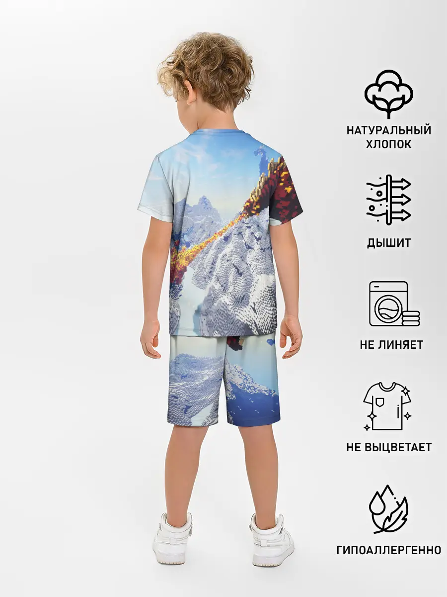 Детская пижама с шортами / MINECRAFT