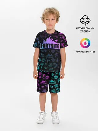 Детская пижама с шортами / FORTNITE