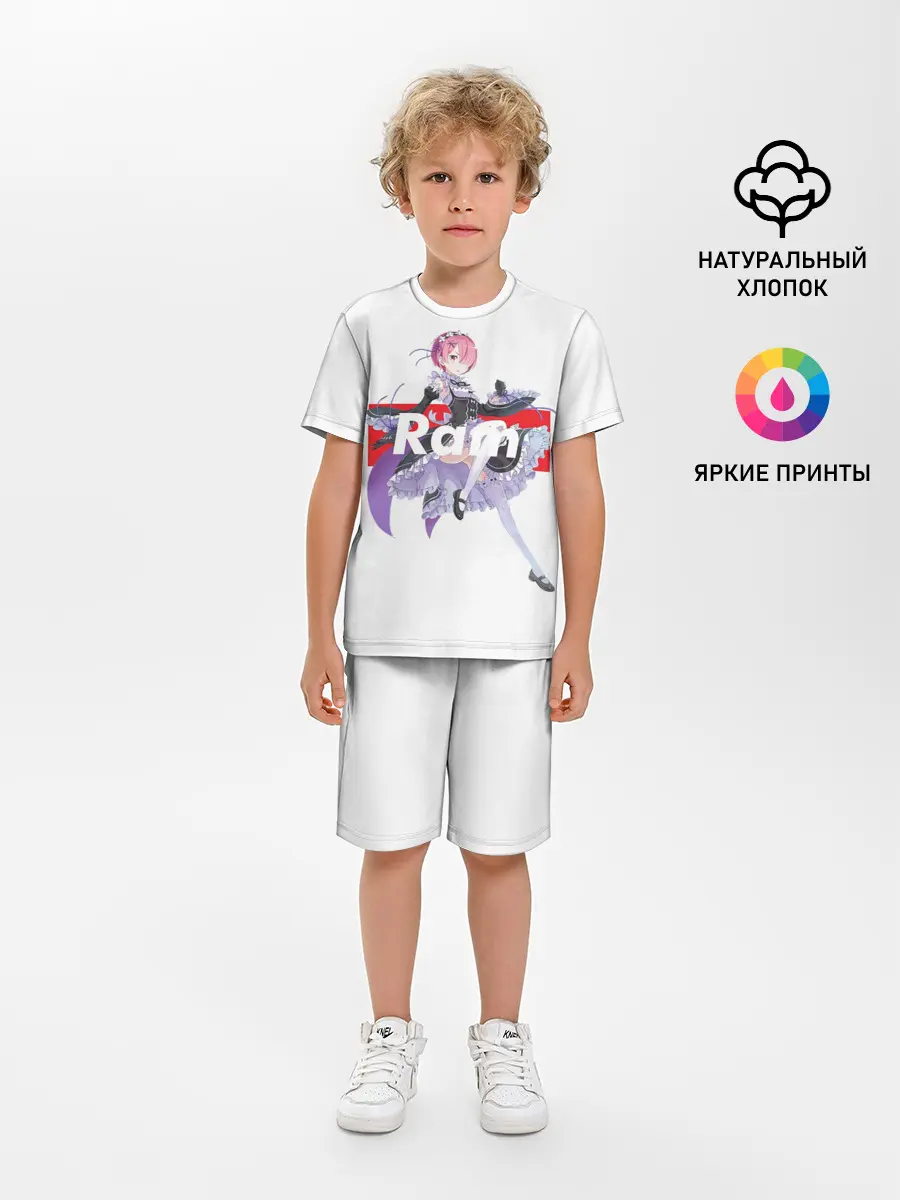 Детская пижама с шортами / Re:Zero