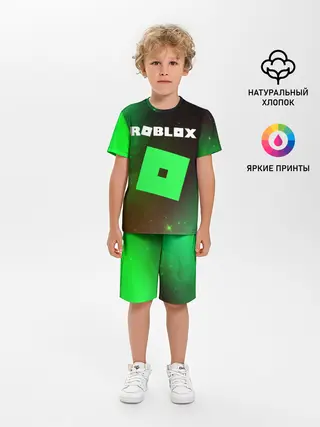 Детская пижама с шортами / ROBLOX / РОБЛОКС