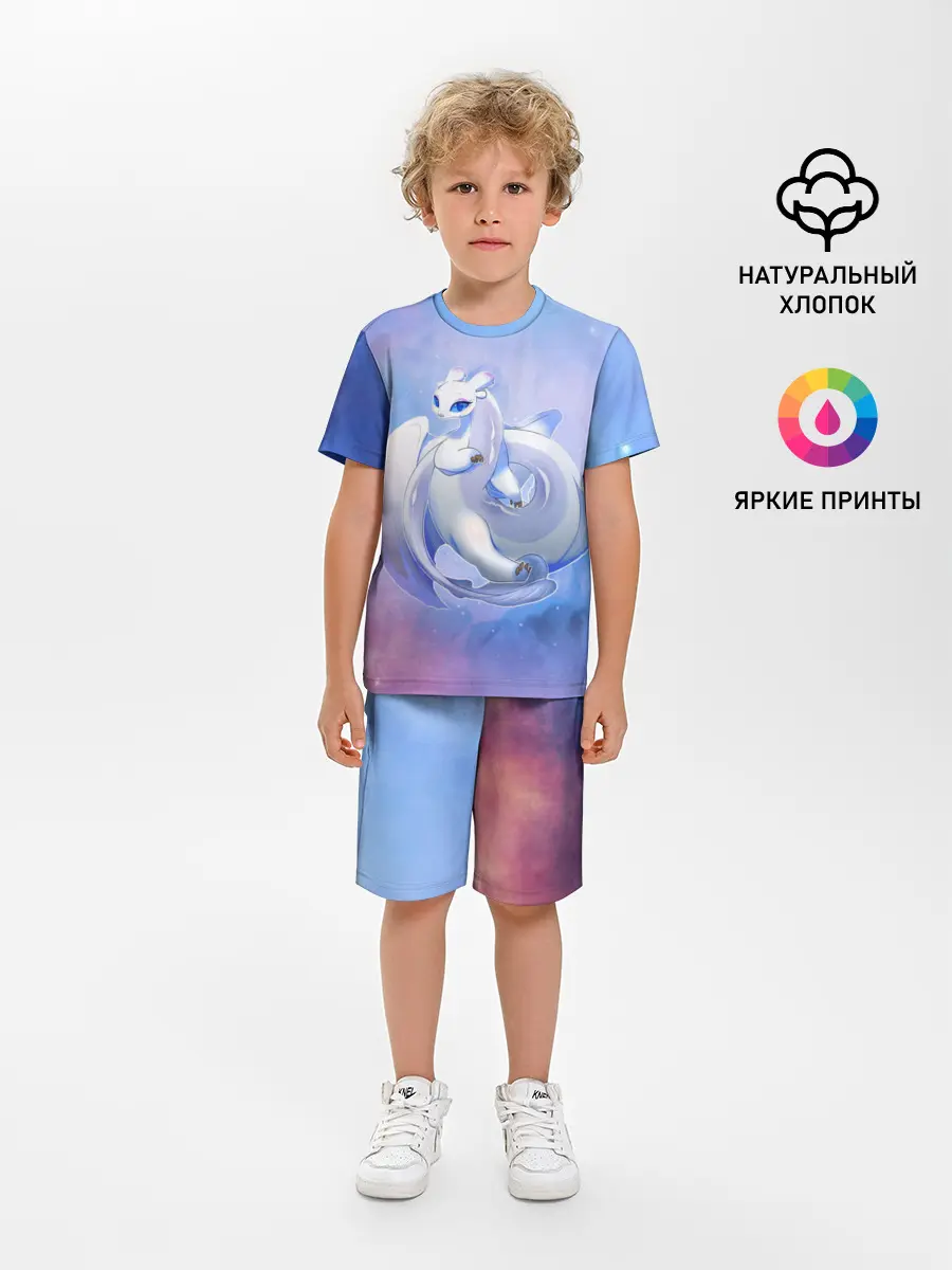 Детская пижама с шортами / дневная фурия