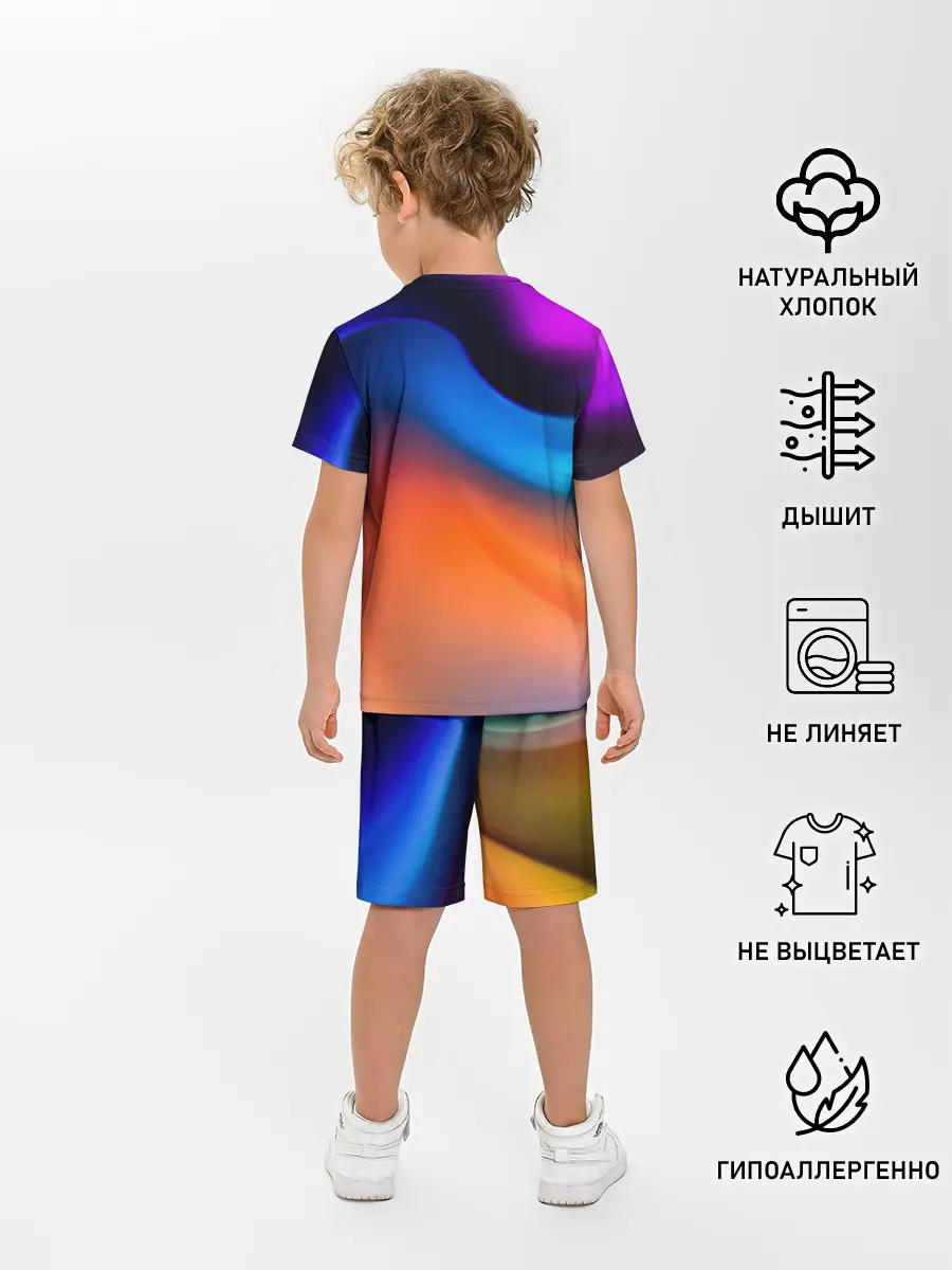 Детская пижама с шортами / Цветной шум