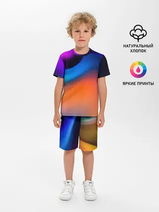 Детская пижама с шортами / Цветной шум