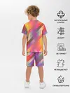 Детская пижама с шортами / vivid gradient