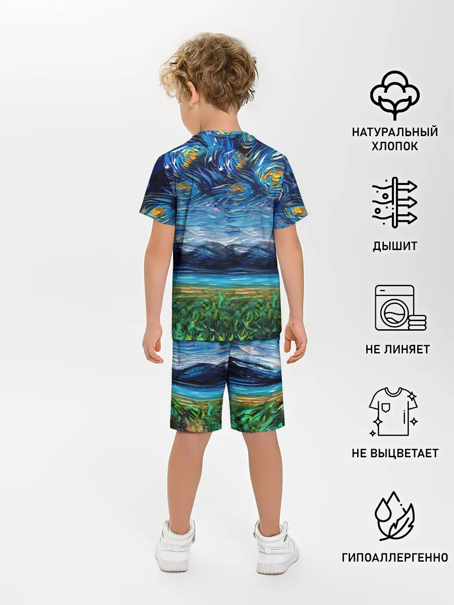 Детская пижама с шортами / Кокер-спаниель