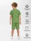 Детская пижама с шортами / Черника