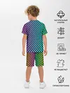 Детская пижама с шортами / Checkerboard Color